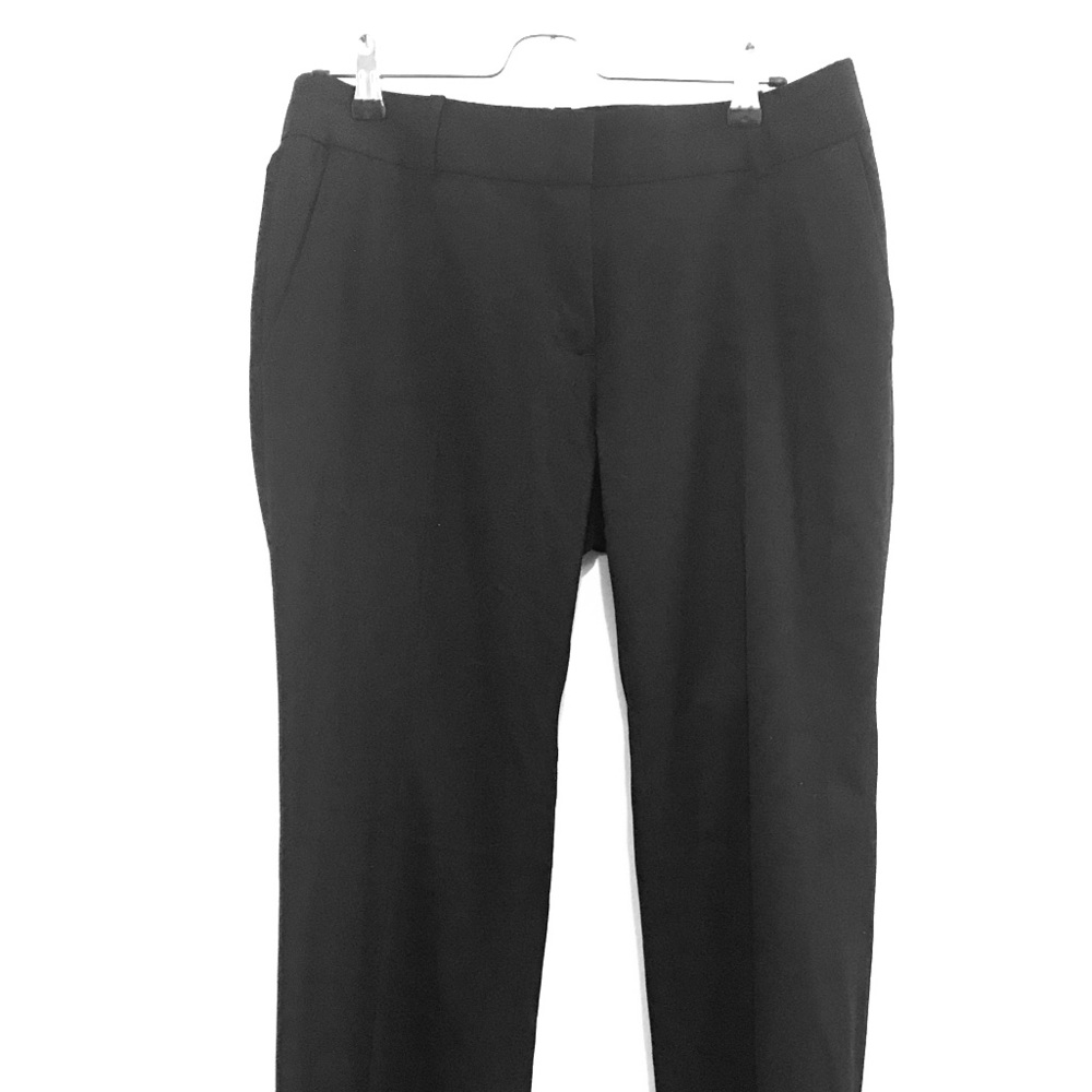 JCrew Black Super 120’s Pants in City Fit